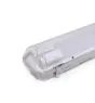 Noxion LED Waterdichte Montagebalk Behuizing Poseidon V2.0 incl. 2x Noxion LED Buis T8 Standard Output 15W 2x1800lm - 830 Warm Wit | 120cm