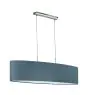 Eglo Hanglamp Pasteri Staal Satijn Nikkel | IP20 - Geschikt voor 2x E27 